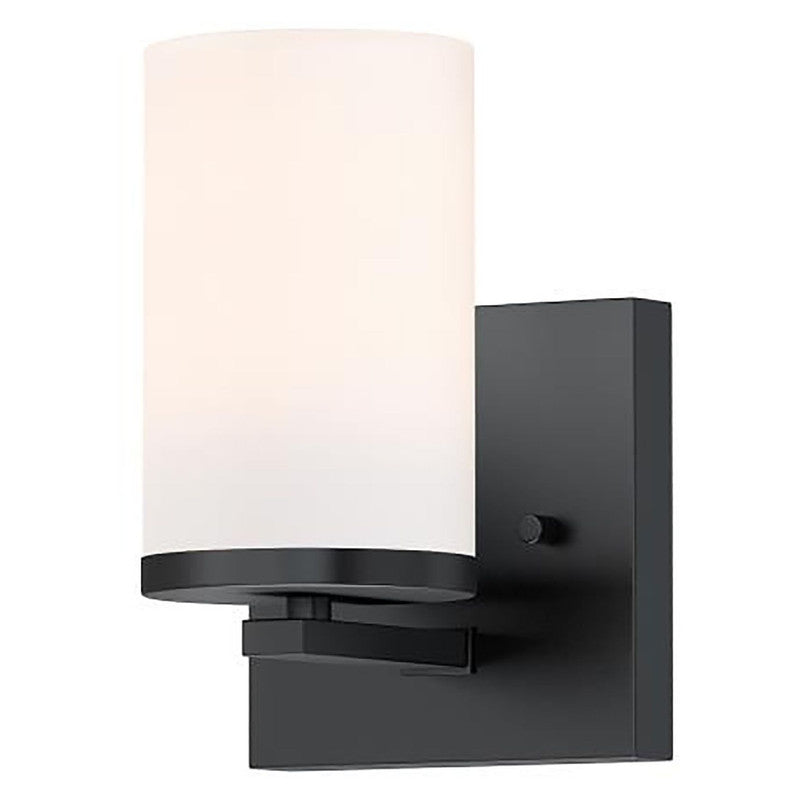 Maxim 10281SWBK - Lateral 1 Light 8" Wall Sconce