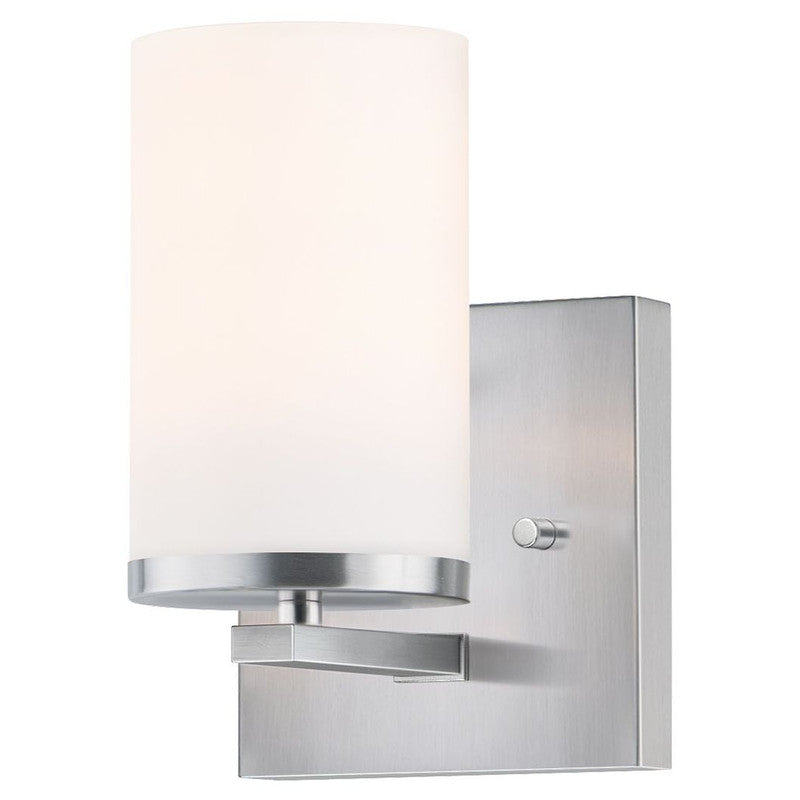 Maxim 10281SWBK - Lateral 1 Light 8" Wall Sconce