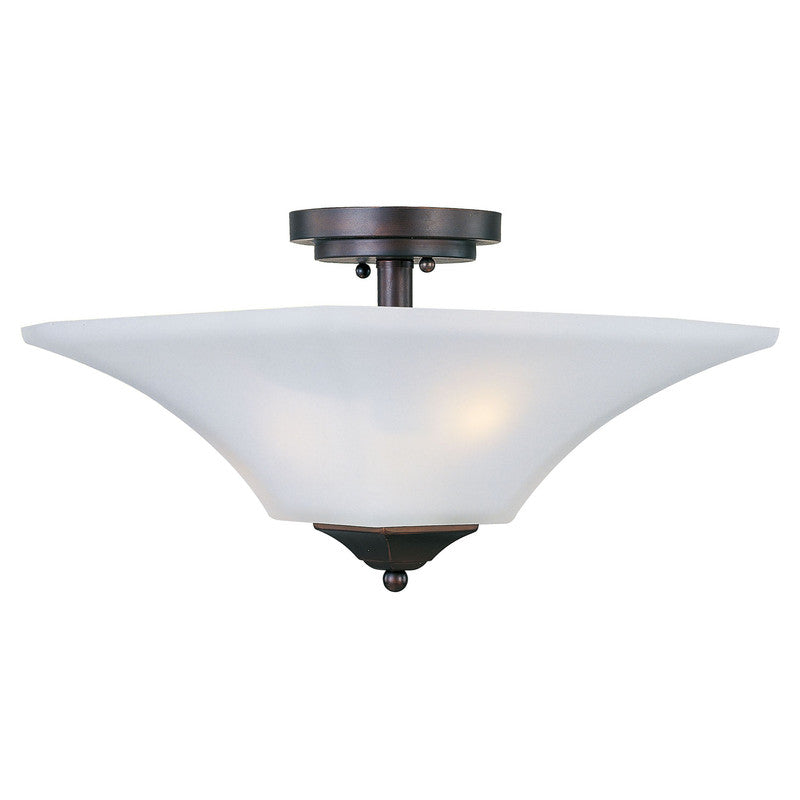 Maxim 20091FTOI - Aurora 2 Light 13" Semi Flush Ceiling Light