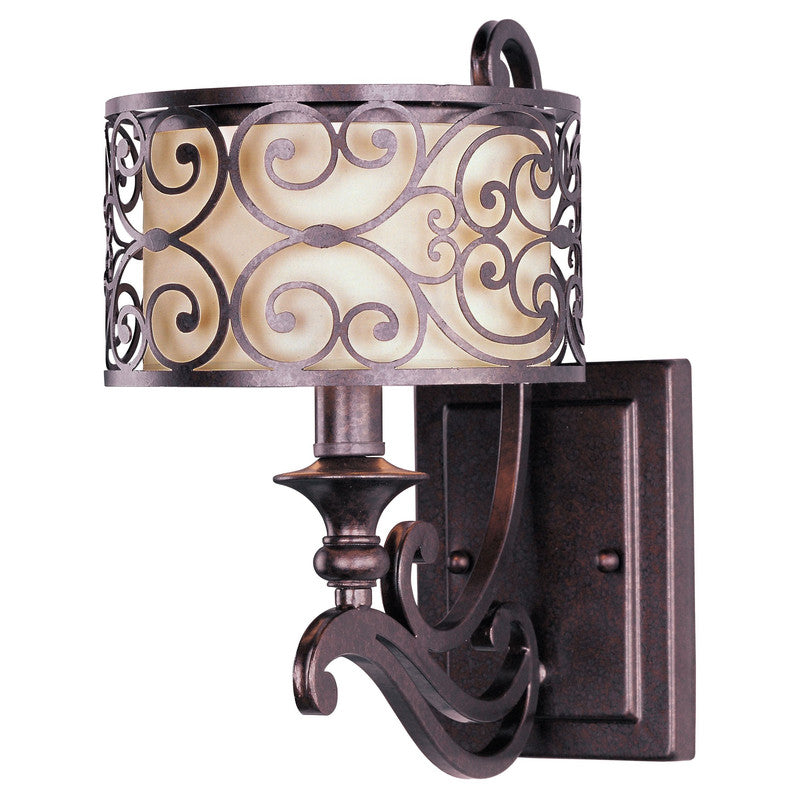 Maxim 21152WHUB - Mondrian 1 Light 12" Wall Sconce