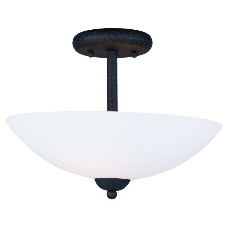 Maxim 21653SWSN - Taylor 2 Light 13" Semi Flush Ceiling Light