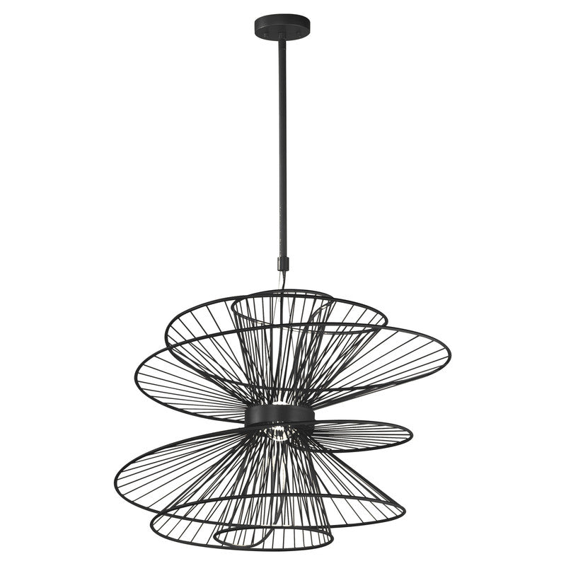 Maxim 24176BK - Zeta 2 Light 31" LED Pendant