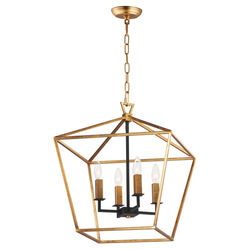 Maxim 25156GLTXB - Abode 4 Light 21" Chandelier