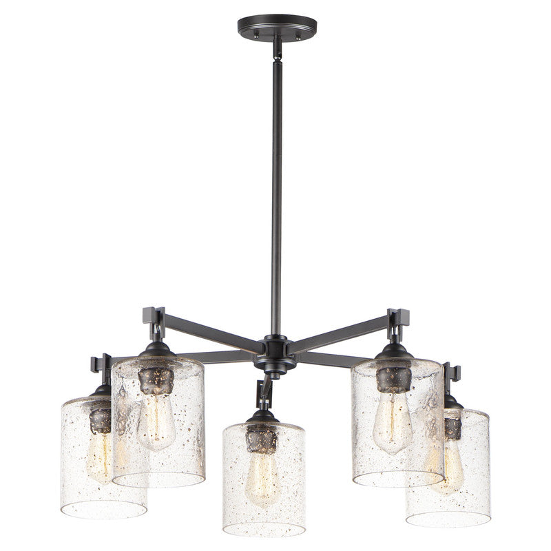 Maxim 25275SSBZ - Stonehenge 5 Light 30" Chandelier