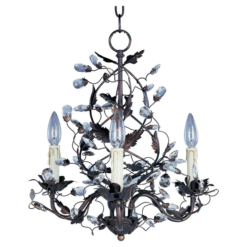 Maxim 2850EG - Elegante 3 Light 19" Chandelier