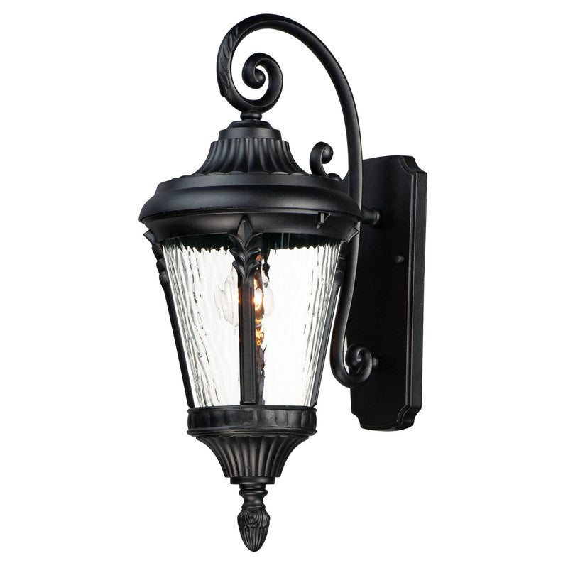 Maxim 3054WGBK - Sentry 1 Light 22" Wall Sconce