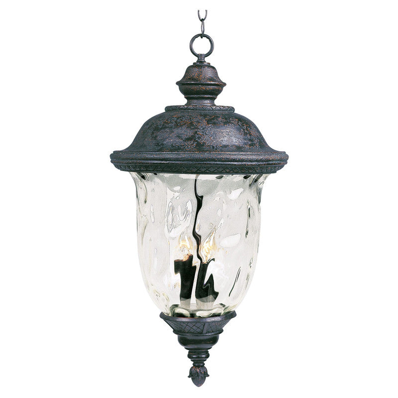 Maxim 3428WGOB - Carriage House DC 3 Light 28" Pendant