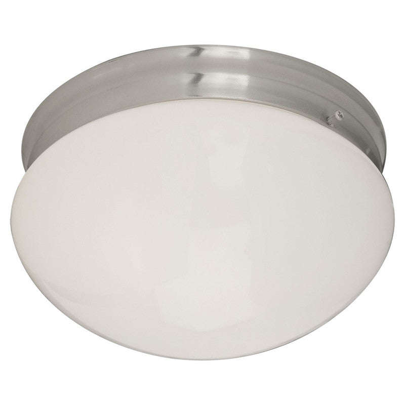 Maxim 5881WTBK - Essentials - 588x 2 Light 9" Flush Mount