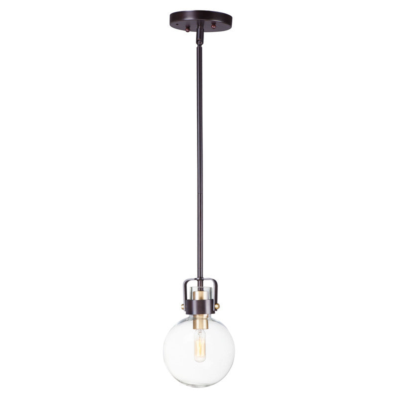 Maxim 90510CLBZSBR - Bauhaus 1 Light 11" Pendant