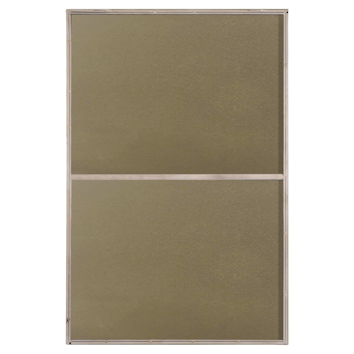 MR4079S Monet 28" x 42" Metal Framed Rectangular Mirror in Silver