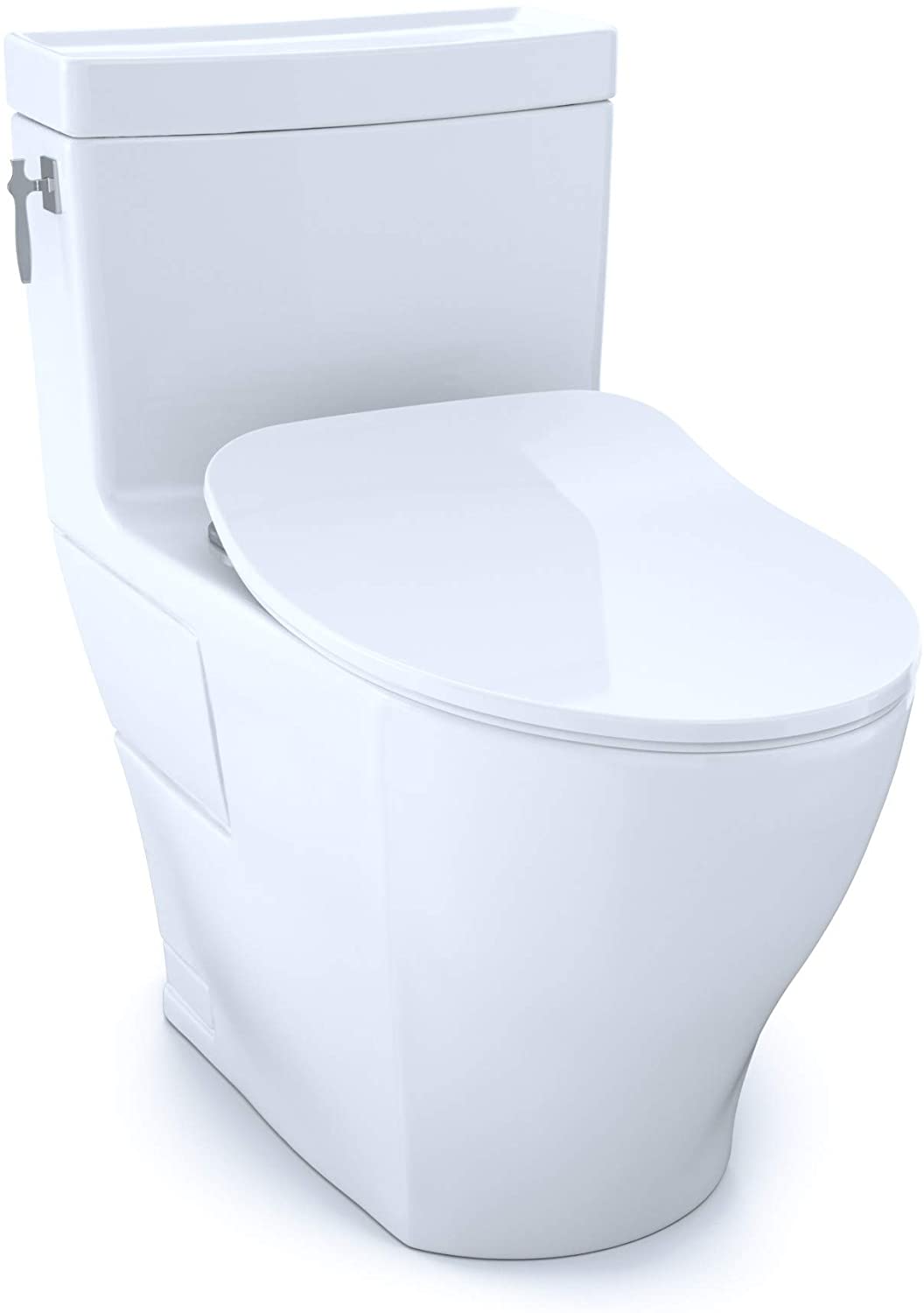 MS626234CEFG#01 - Aimes One-Piece Elongated Toilet - CEFIONTECT and SoftClose Seat - White