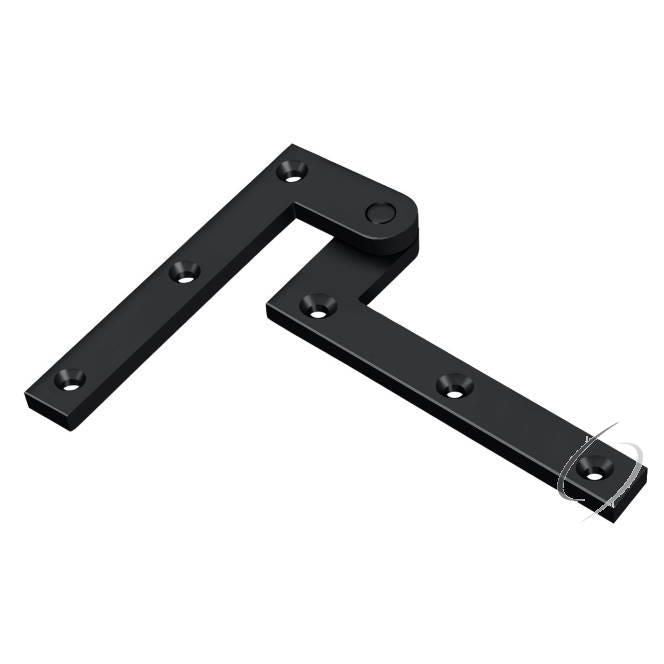 PH40U19 4-3/8" x 5/8" x 1-7/8" Hinge; Black Finish