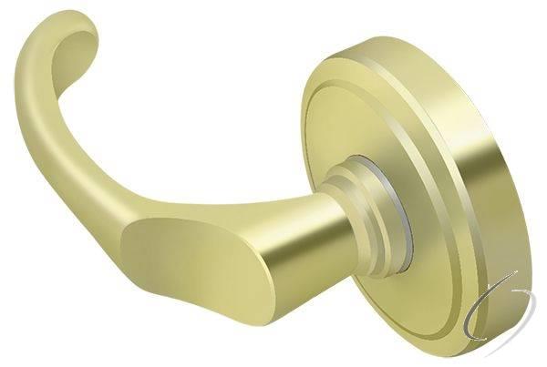 PRCLR4U3 Chapelton Lever Dummy; Universal Handing; Bright Brass Finish