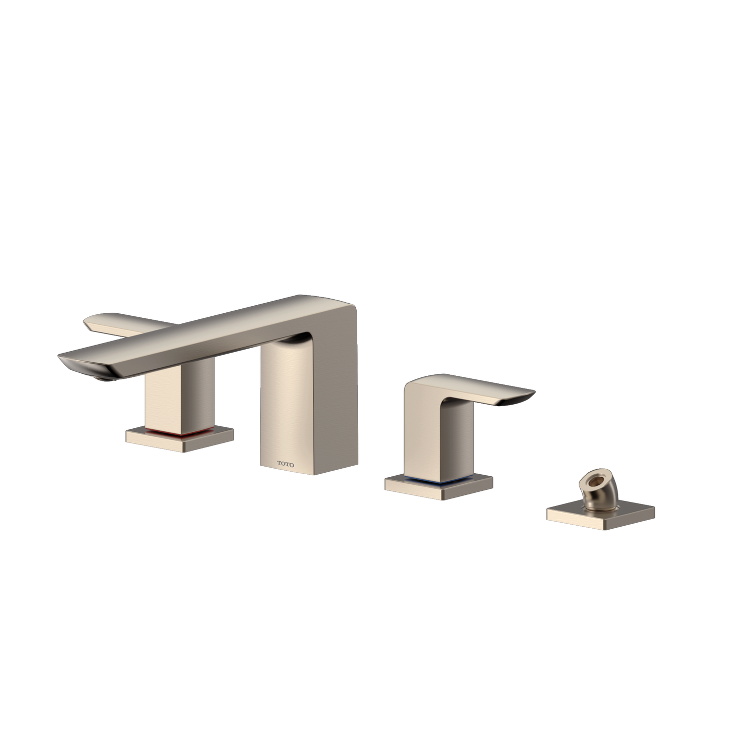 Toto TBG02202U#BN - 4 Hole Deck Mounted Roman Tub Filler Trim- Brushed Nickel