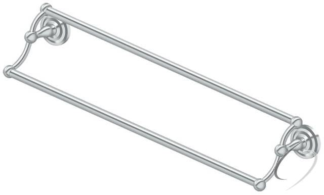 R2006-U26 24" Double Towel Bar; R-Series; Bright Chrome Finish