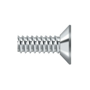 SCMS905U26 Machine Screw; Steel; #9 x 1/2"; Bright Chrome Finish