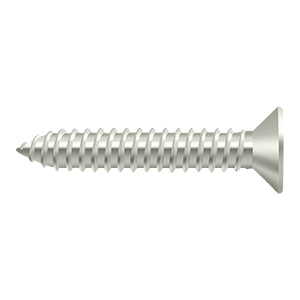 SCWB14125U14 Wood Screw; SB; #14 x 1-1/2"; Bright Nickel Finish