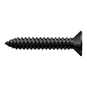 SCWB14125U19 Wood Screw; SB; #14 x 1-1/2"; Black Finish