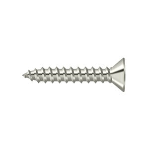 SCWB775U14 Wood Screw; SB; #7 x 3/4"; Bright Nickel Finish