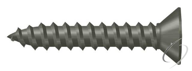 SCWB775U15A Wood Screw; SB; #7 x 3/4"; Antique Nickel Finish