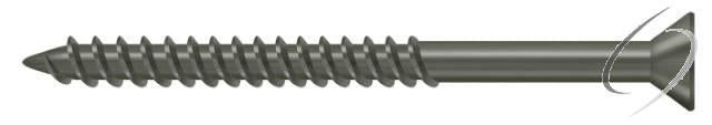 SCWS1025U15A Wood Screw; ST; #10 x 2-1/2"; Antique Nickel Finish