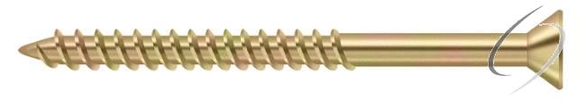 SCWS1025U2D Wood Screw; ST; #10 x 2-1/2"; Zinc Dichromate Plated Finish