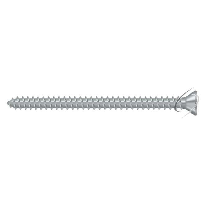 SCWS925U26D Wood Screw; Steel; #9 x 2-1/2"; Satin Chrome Finish