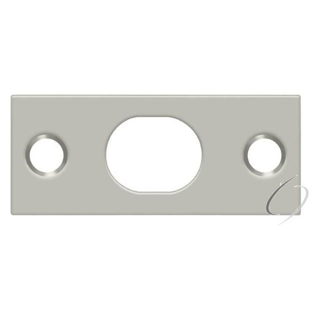 SP12EFB15 Strike Plate For Extension Flush Bolt; Satin Nickel Finish