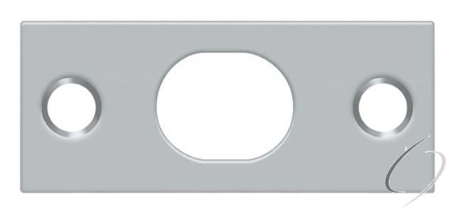 SP12EFB26D Strike Plate For Extension Flush Bolt; Satin Chrome Finish