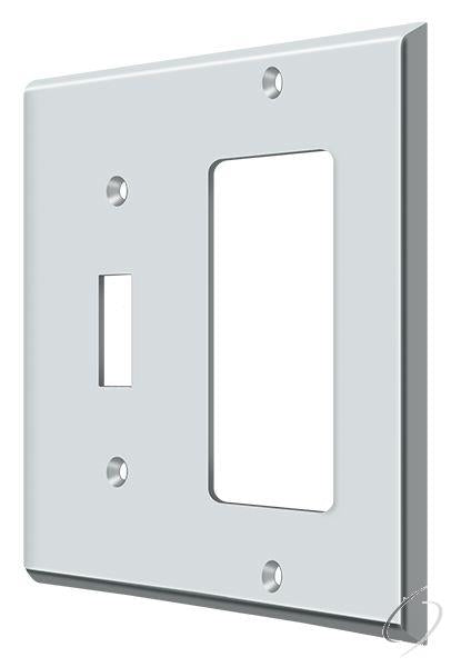 SWP4743U26 Switch Plate; Single Switch/Single Rocker; Bright Chrome Finish