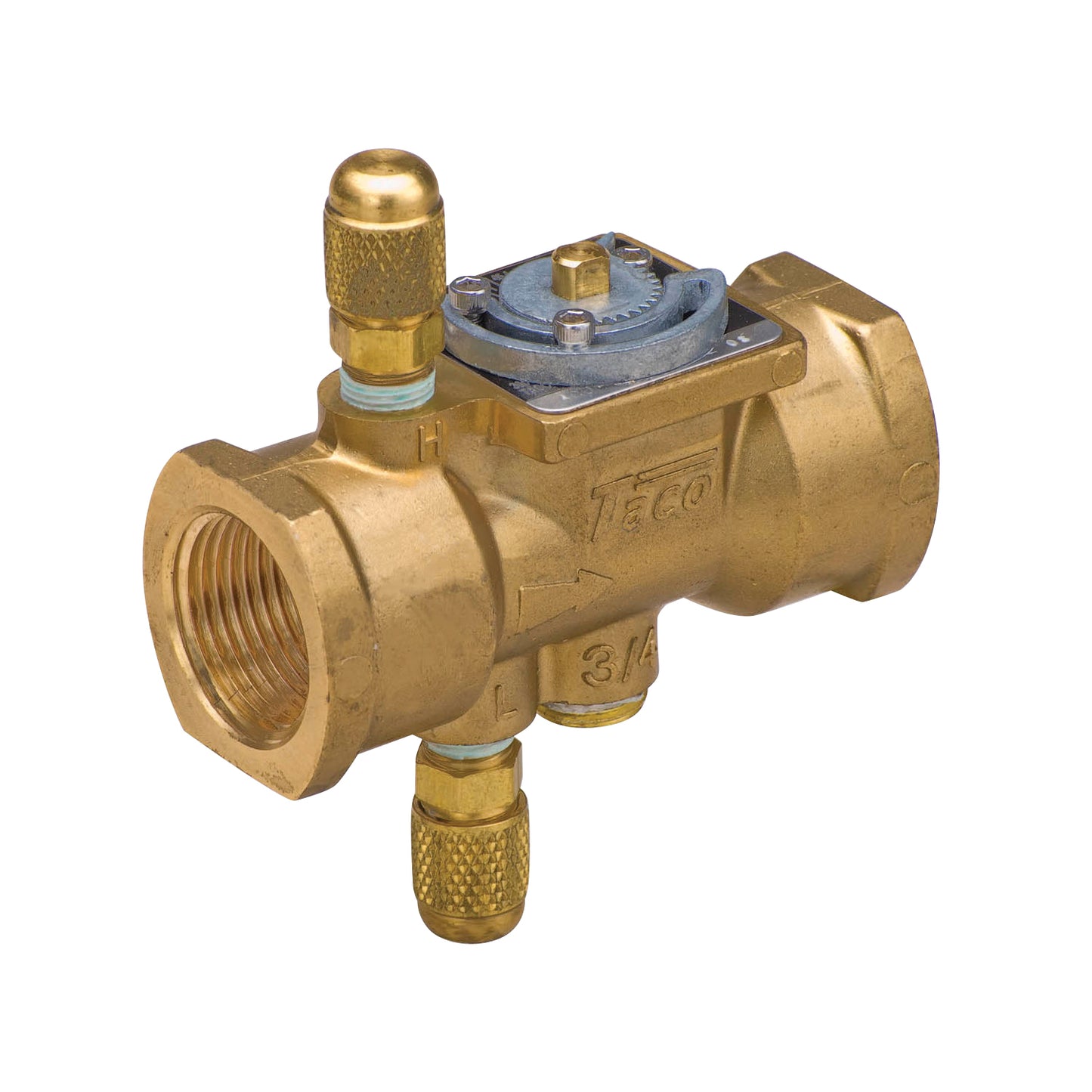 Taco ACUF-100-AC - Accu-Flo Balancing Valve - 1" Sweat