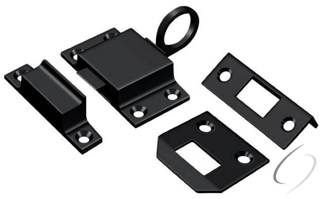 TC80U19 Transom Catch; Black Finish