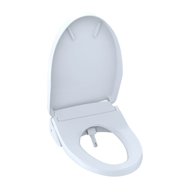 SW3056AT40#01 - Washlet+ S550E Contemporary Elongated Bidet Seat - Cotton White