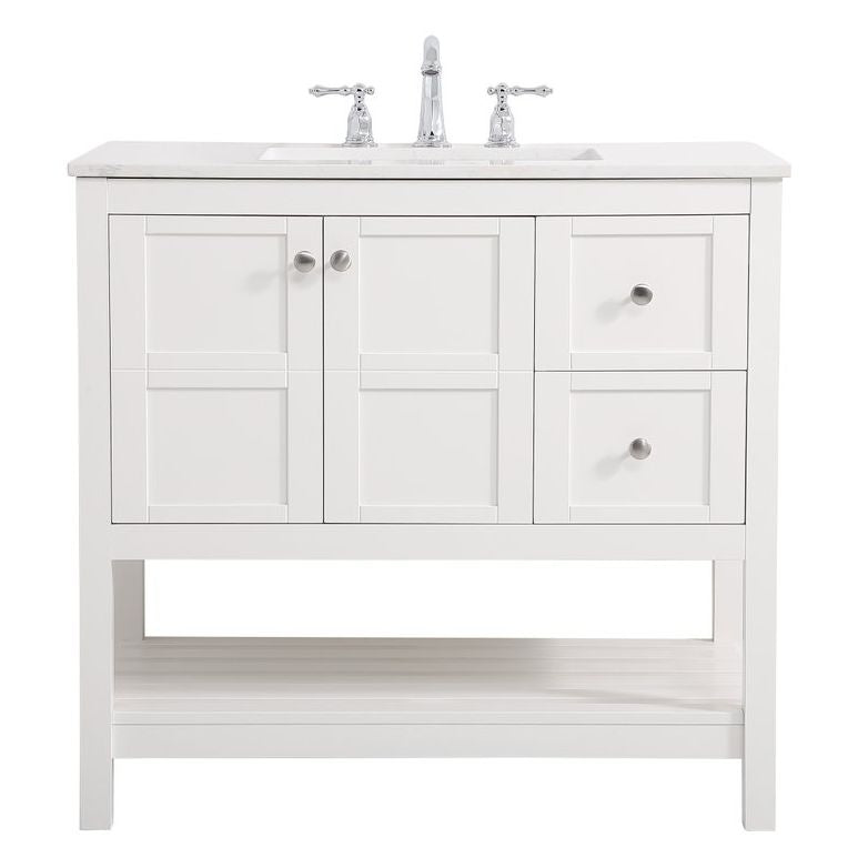 VF16436WH 36" Single Bathroom Vanity in White