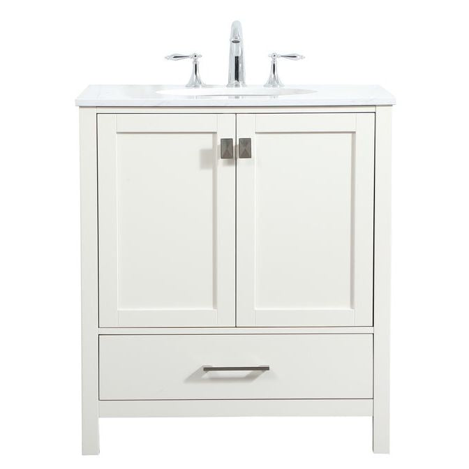 VF18830WH 30" Single Bathroom Vanity in White