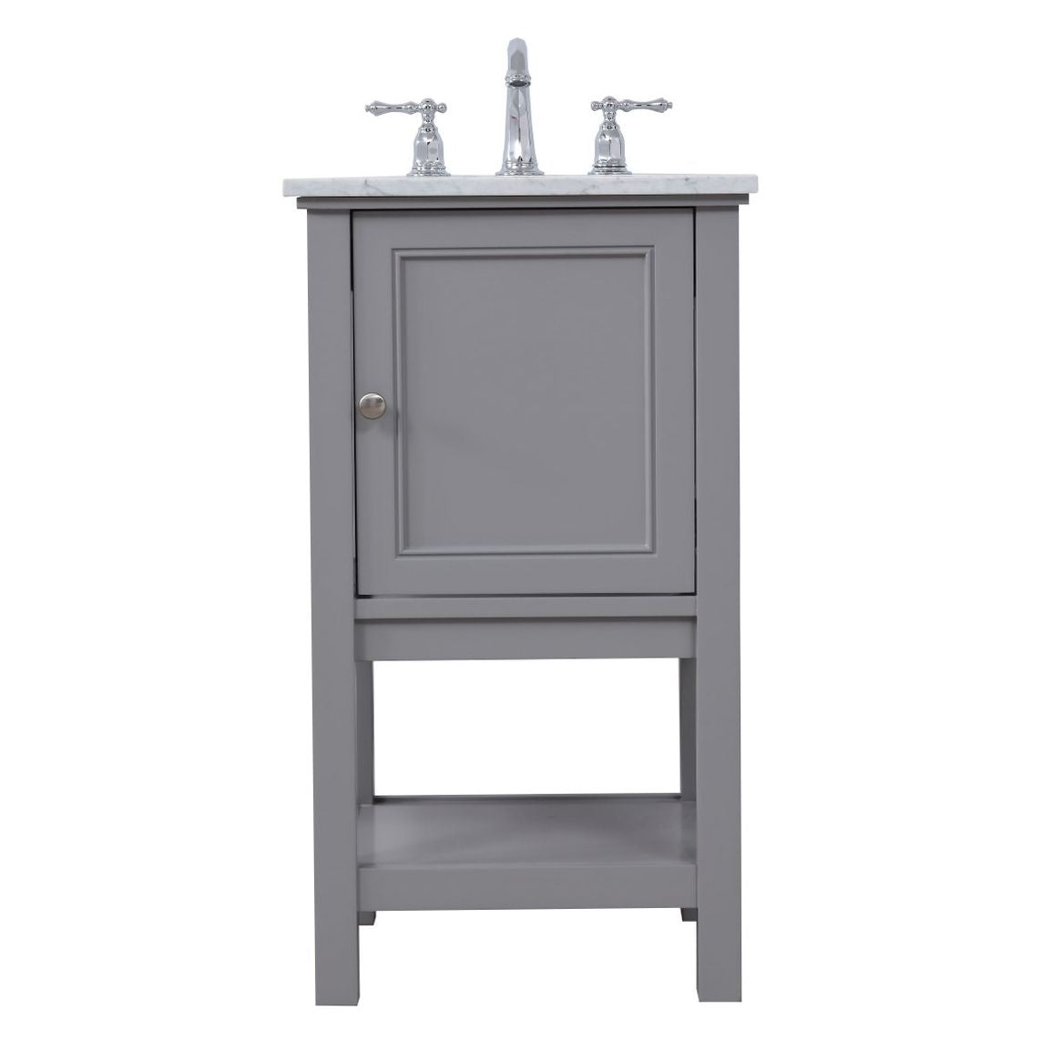 VF27019GR 19" Single Bathroom Vanity Set in Grey