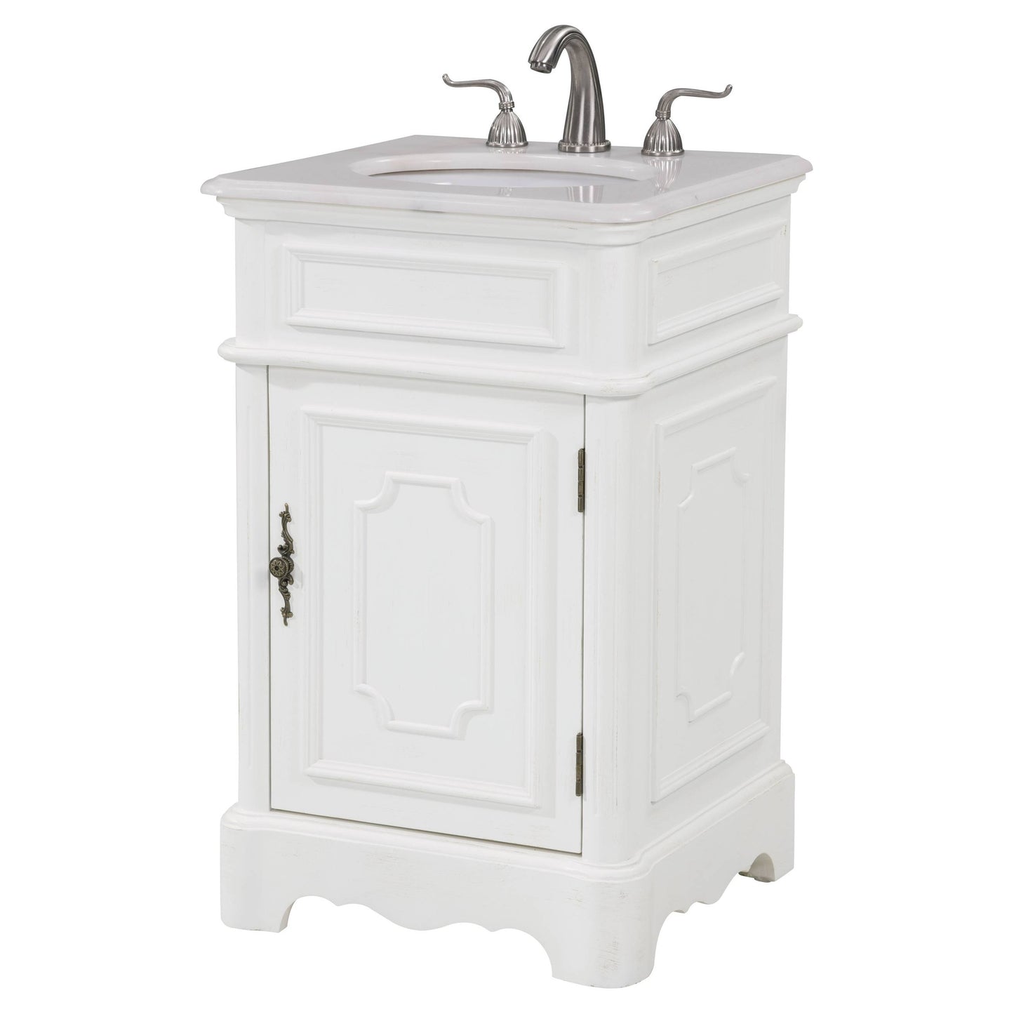 VF30421AW 21" Single Bathroom Vanity Set in Antique White