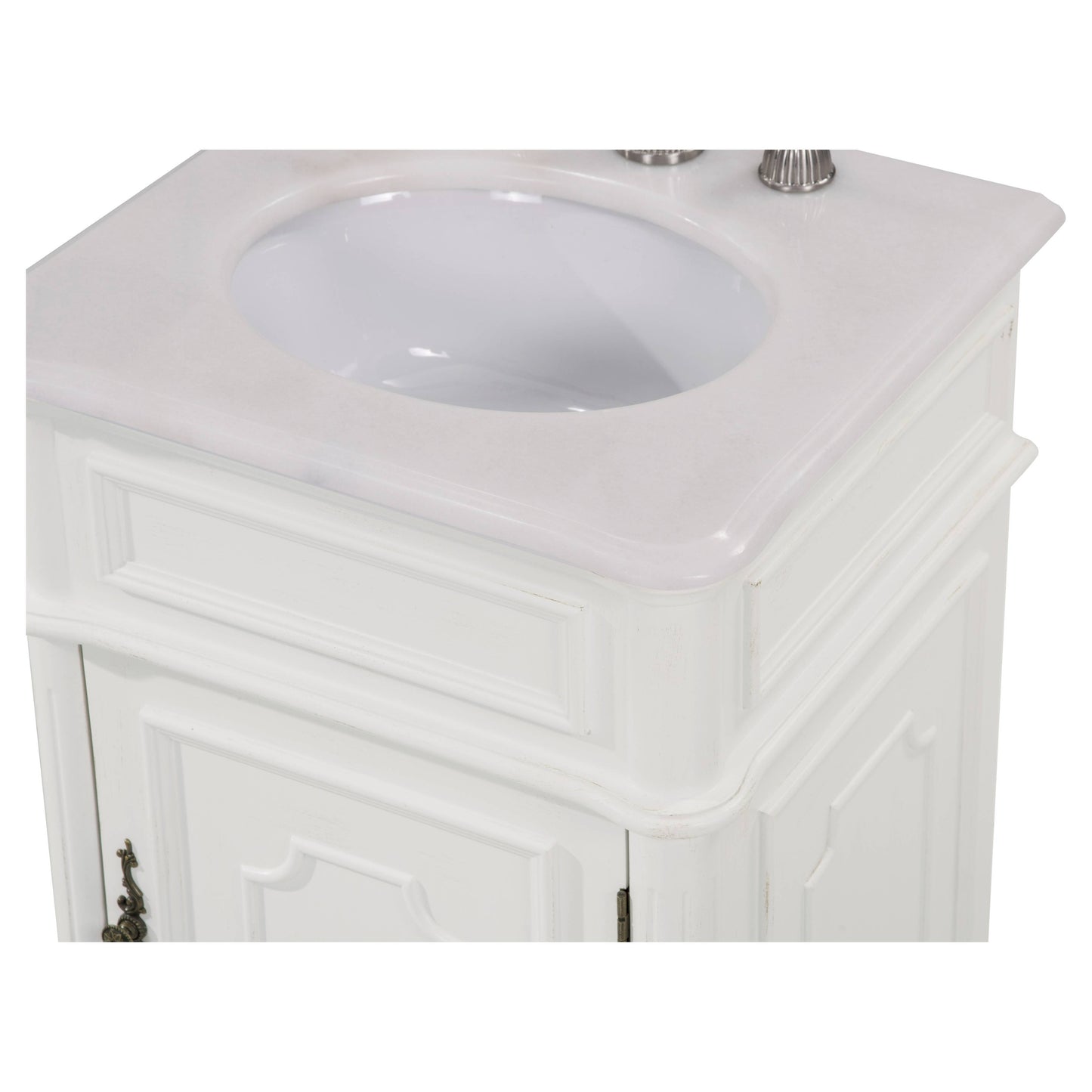 VF30421AW 21" Single Bathroom Vanity Set in Antique White