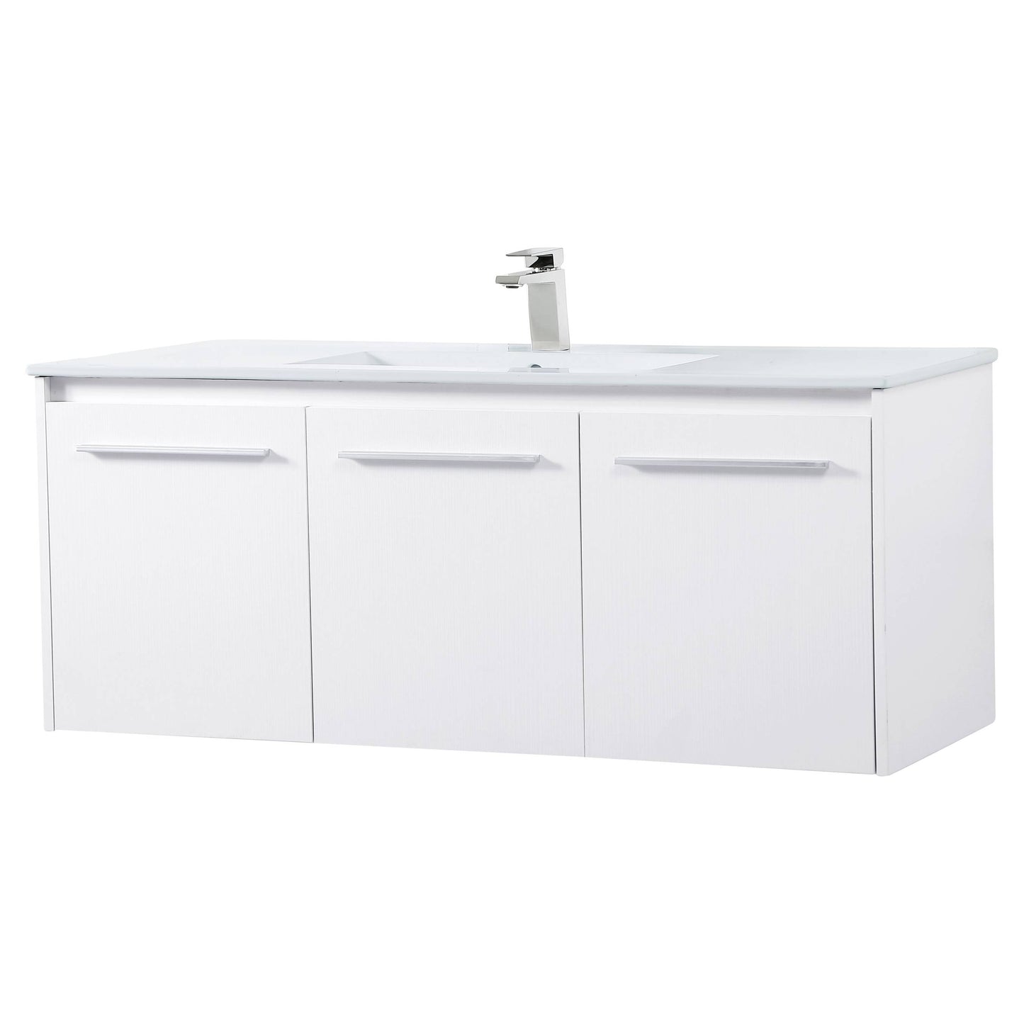 VF44048WH 48" Single Bathroom Floating Vanity in White