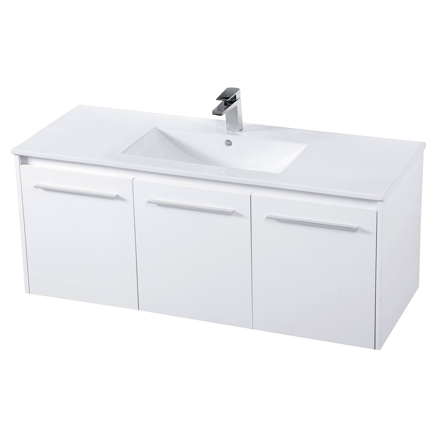 VF44048WH 48" Single Bathroom Floating Vanity in White