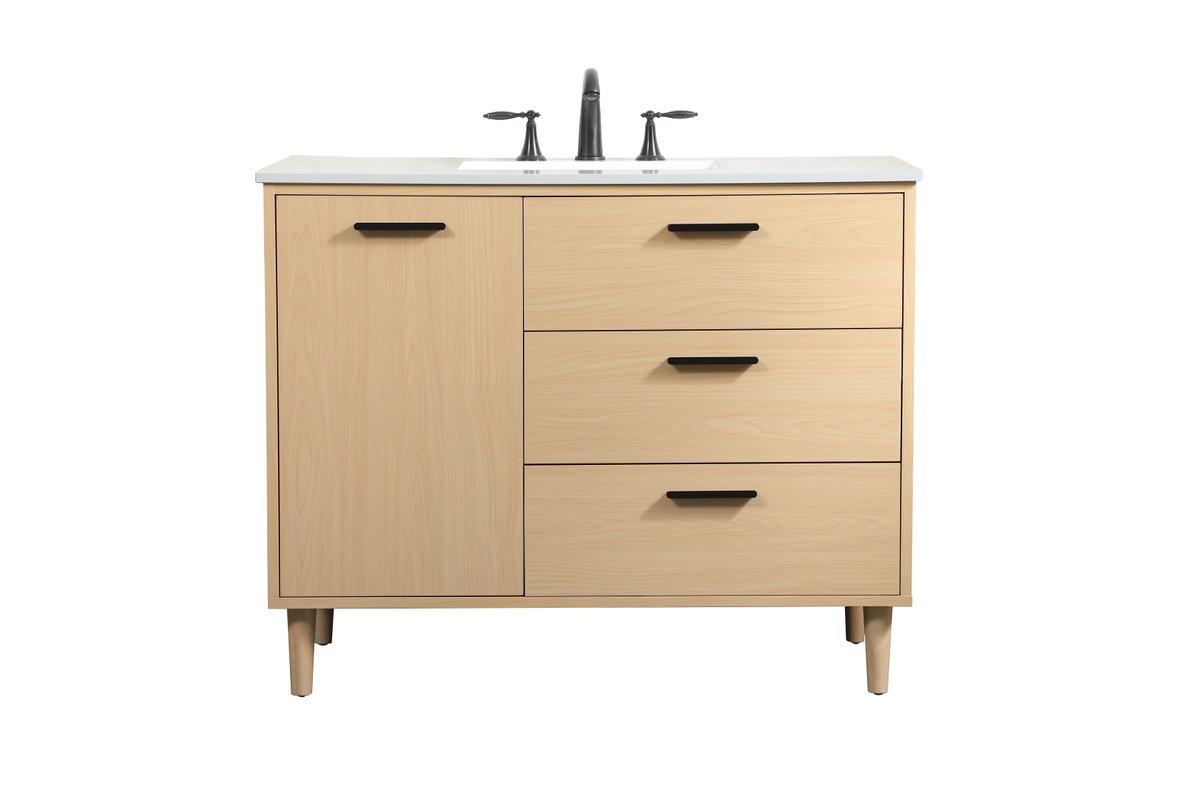 VF47042MMP 42" Bathroom Vanity in Maple