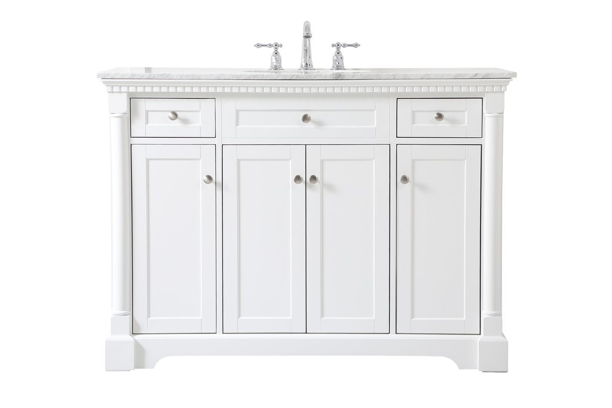 VF53048WH 48" Single Bathroom Vanity in White