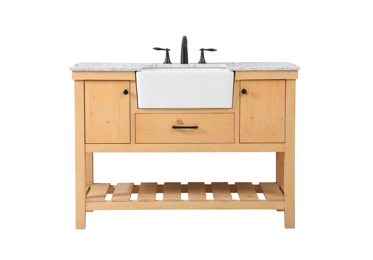 VF60148NW 48" Single Bathroom Vanity in Natural Wood