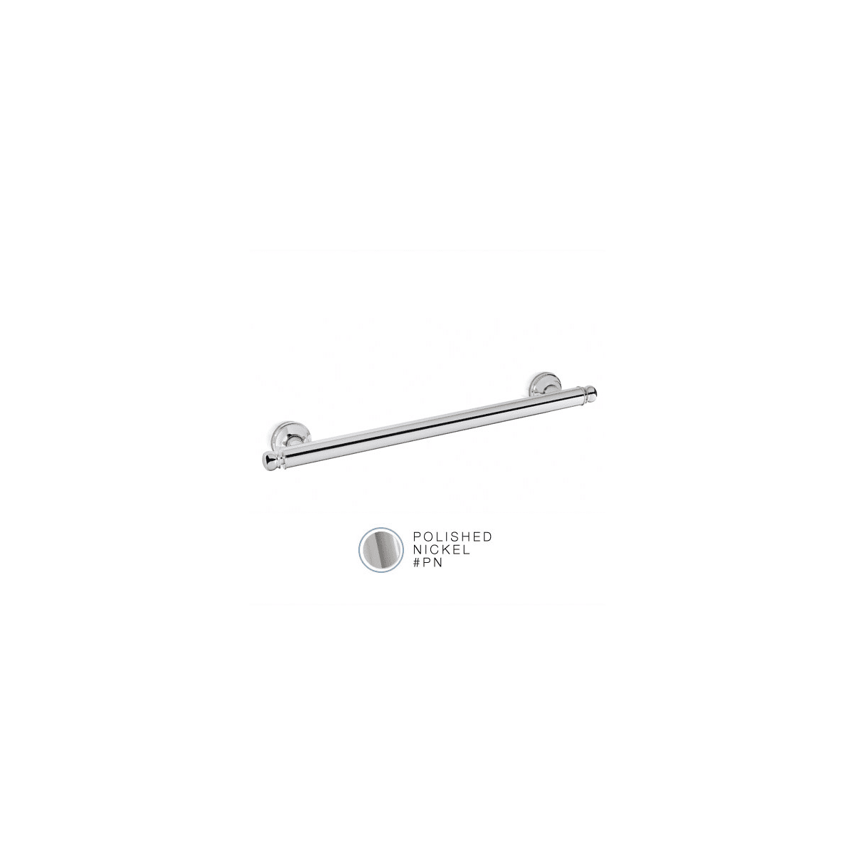 Toto YG30018R#PN - 18" GRAB BAR  TRADITIONAL- POLISHED NICKEL