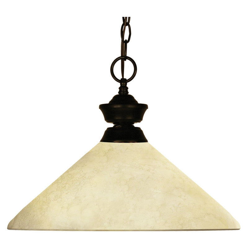 Z-Lite 100701-A - Shark 1 Light 14" Pendant