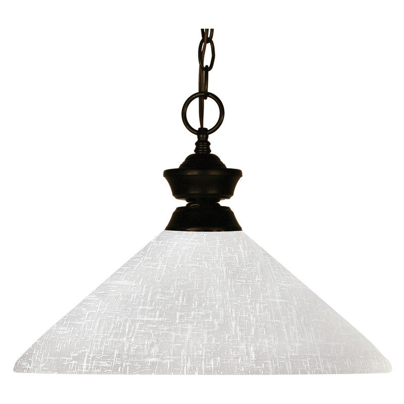 Z-Lite 100701-A - Shark 1 Light 14" Pendant