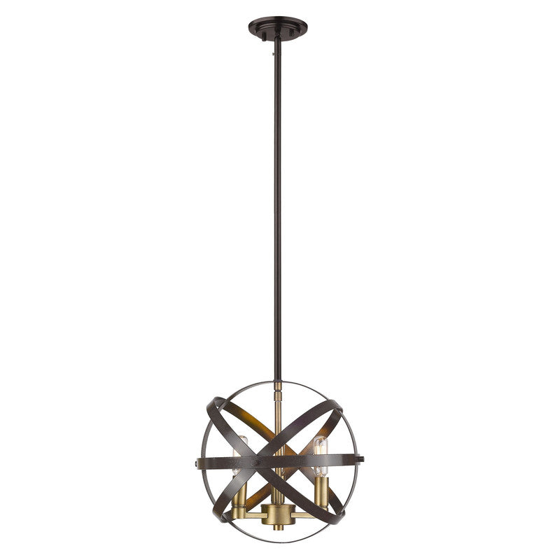 Z-Lite 463-12 - Cavallo 3 Light 12" Pendant