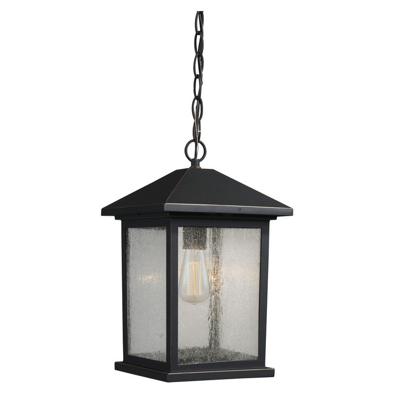 Z-Lite 531CHM - Portland 1 Light 8" Pendant