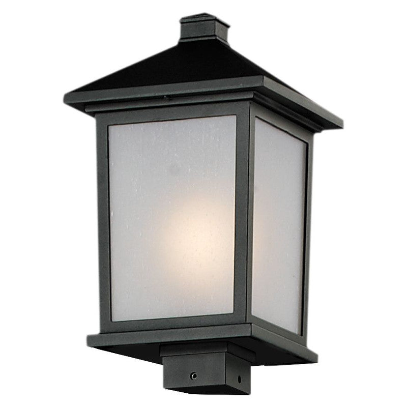 Z-Lite 537PHB - Holbrook 1 Light 10" Post Mount