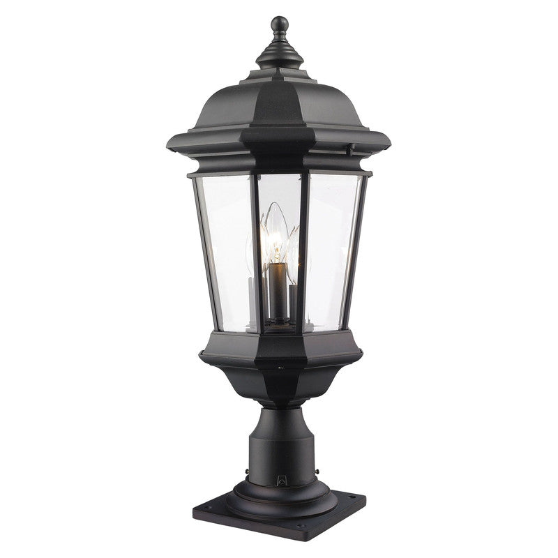 Z-Lite 540PHB-533PM - Melbourne 3 Light 10" Pier Mount